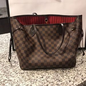 100% AUTHENTIC Louis Vuitton Neverfull MM